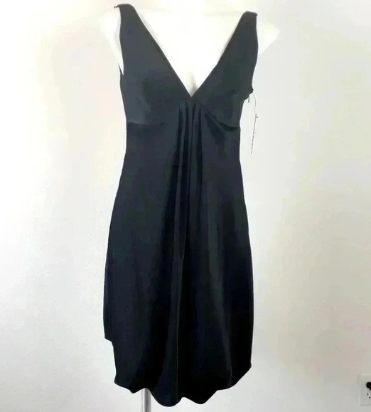 Calvin Klein Dress Size 2 Black NWT - Picture 1 of 12